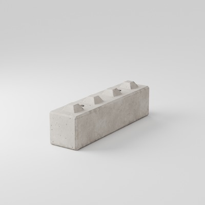Bloki betonowe modułowe – system 40x40